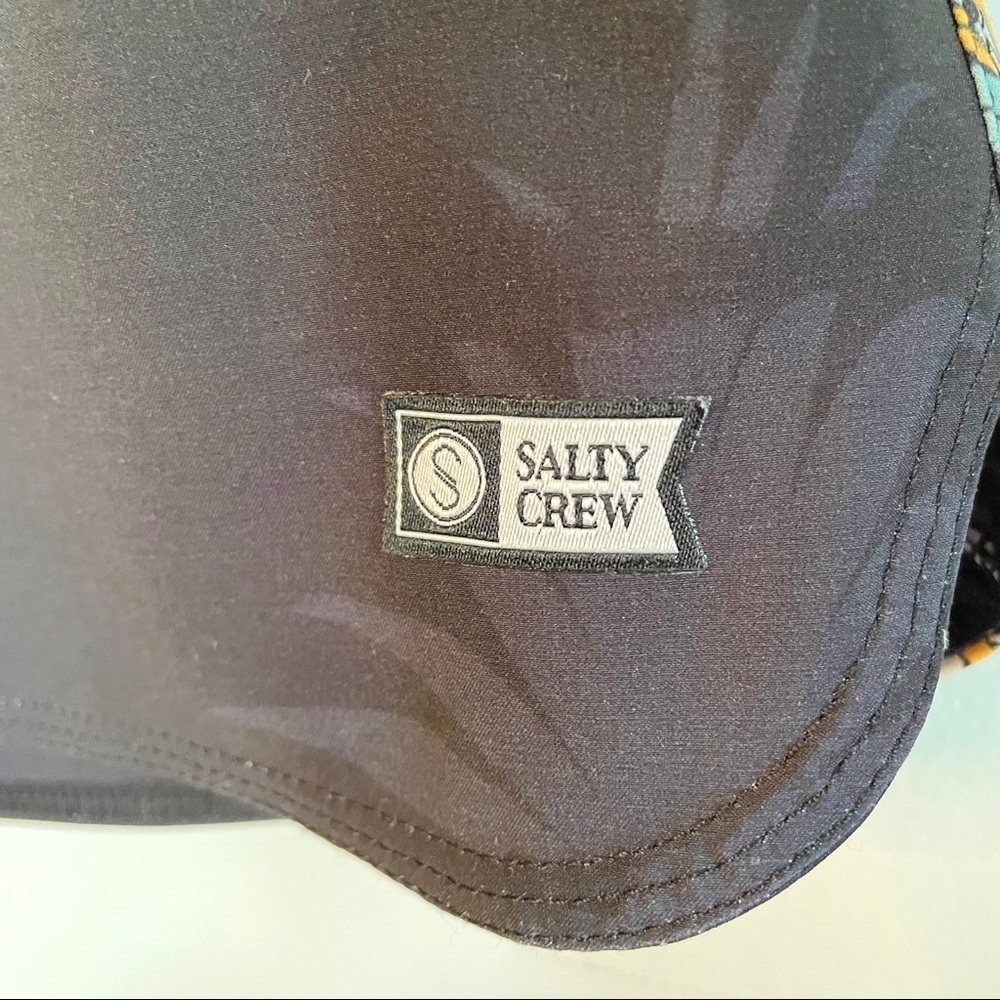 NWOT Salty Crew Men’s Sz 34” waist board shorts beach surf swim trunks - Picture 5 of 10